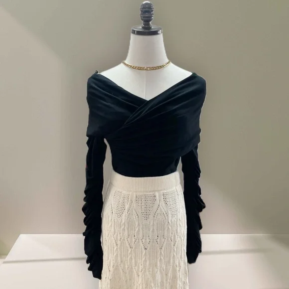 Khaite Off-Shoulder Bodysuit XS - Picture 1 of 1